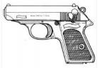 střennky Walther PPK