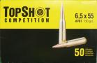 střelivo Top Shot 6,5x55SE