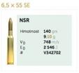 Sellier&Bellot 6,5x55SE NSR