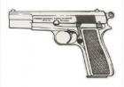 střenky FN- Browning HP 35